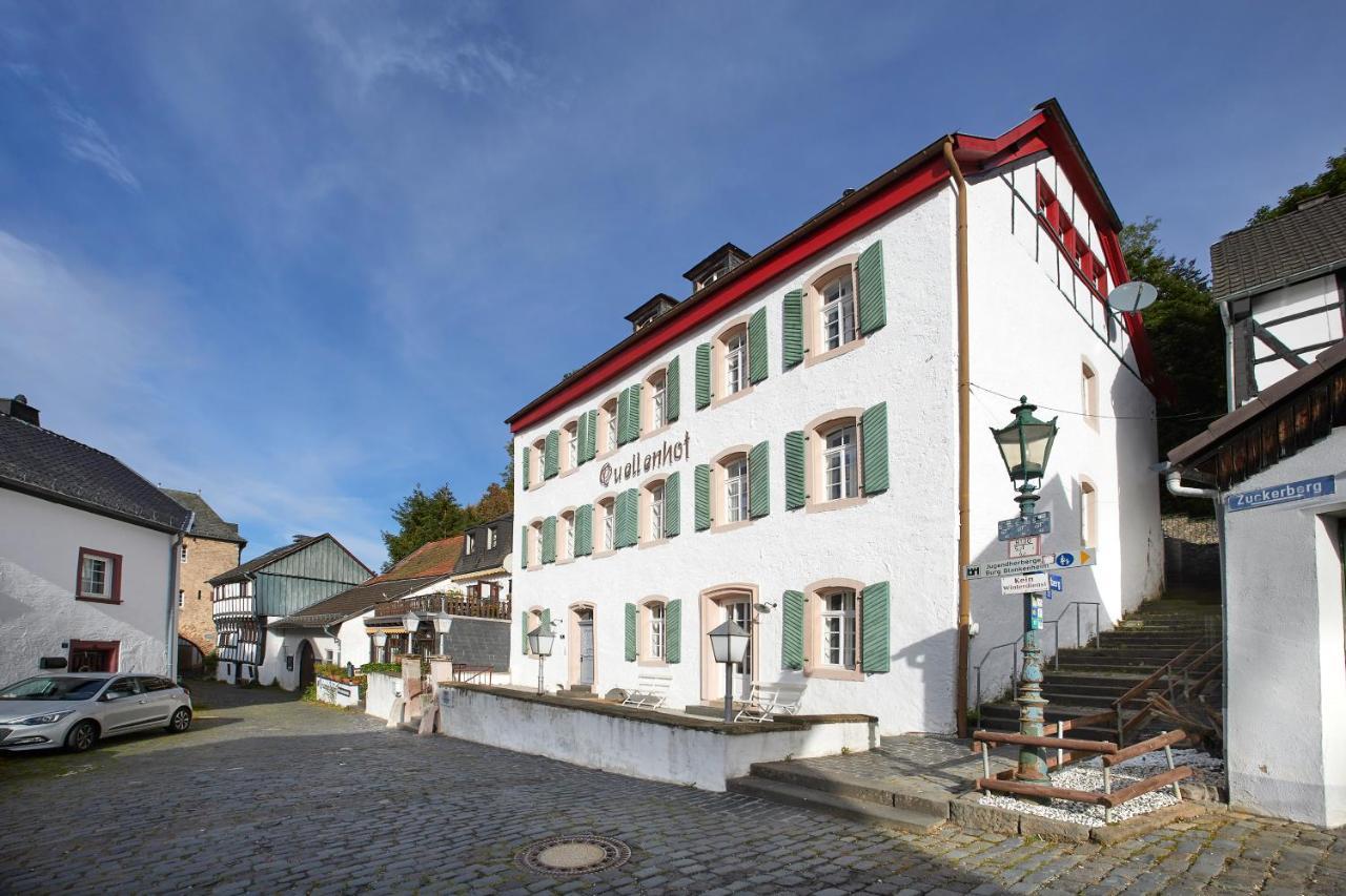 Quellenhof - Wohnen Im Denkmal - Wohnung "Burg" Blankenheim  Eksteriør billede
